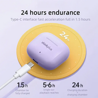 LP40 Pro Wireless Earbuds – Noise-Cancelling Bluetooth Earphones with Type-C Fast Charging